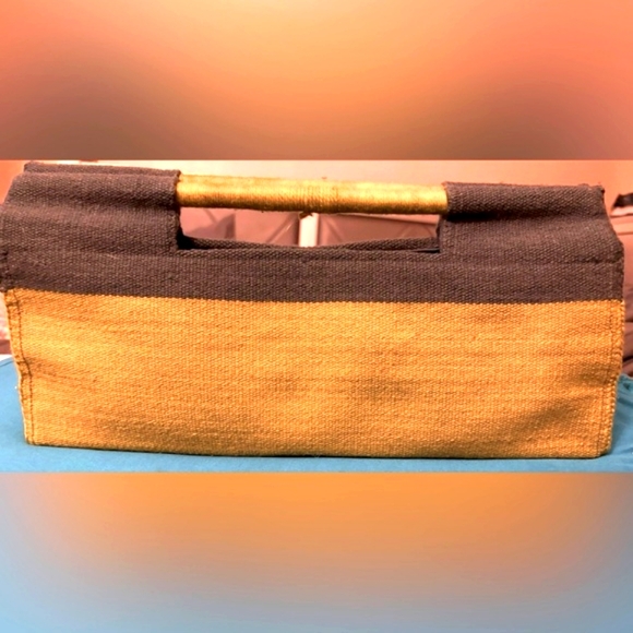 Designer Colorblock Clutch Handbag - Picture 7 of 11